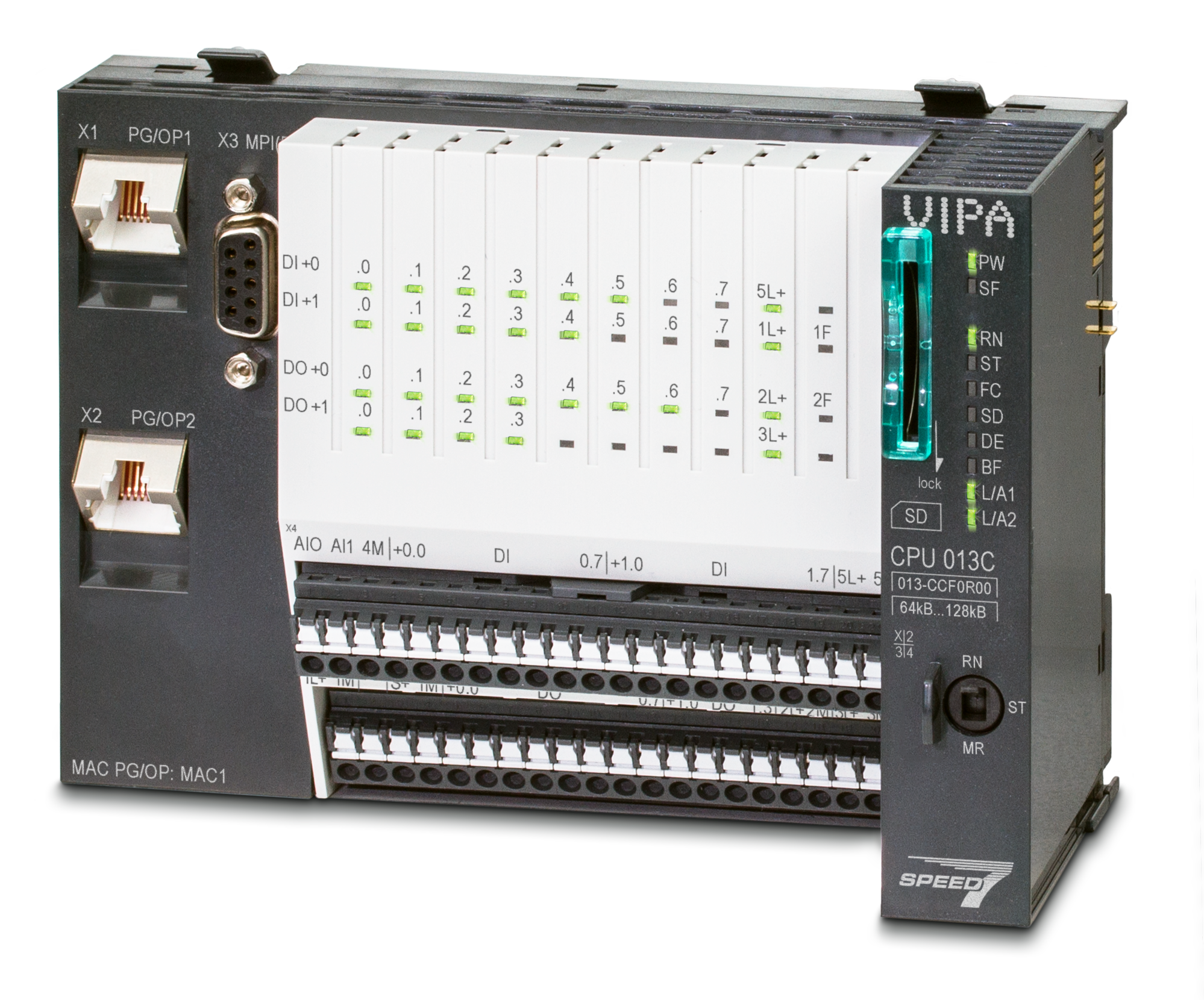 CPU 013C | SPEED7 Powered Industrial Controller with PROFINET & Modbus