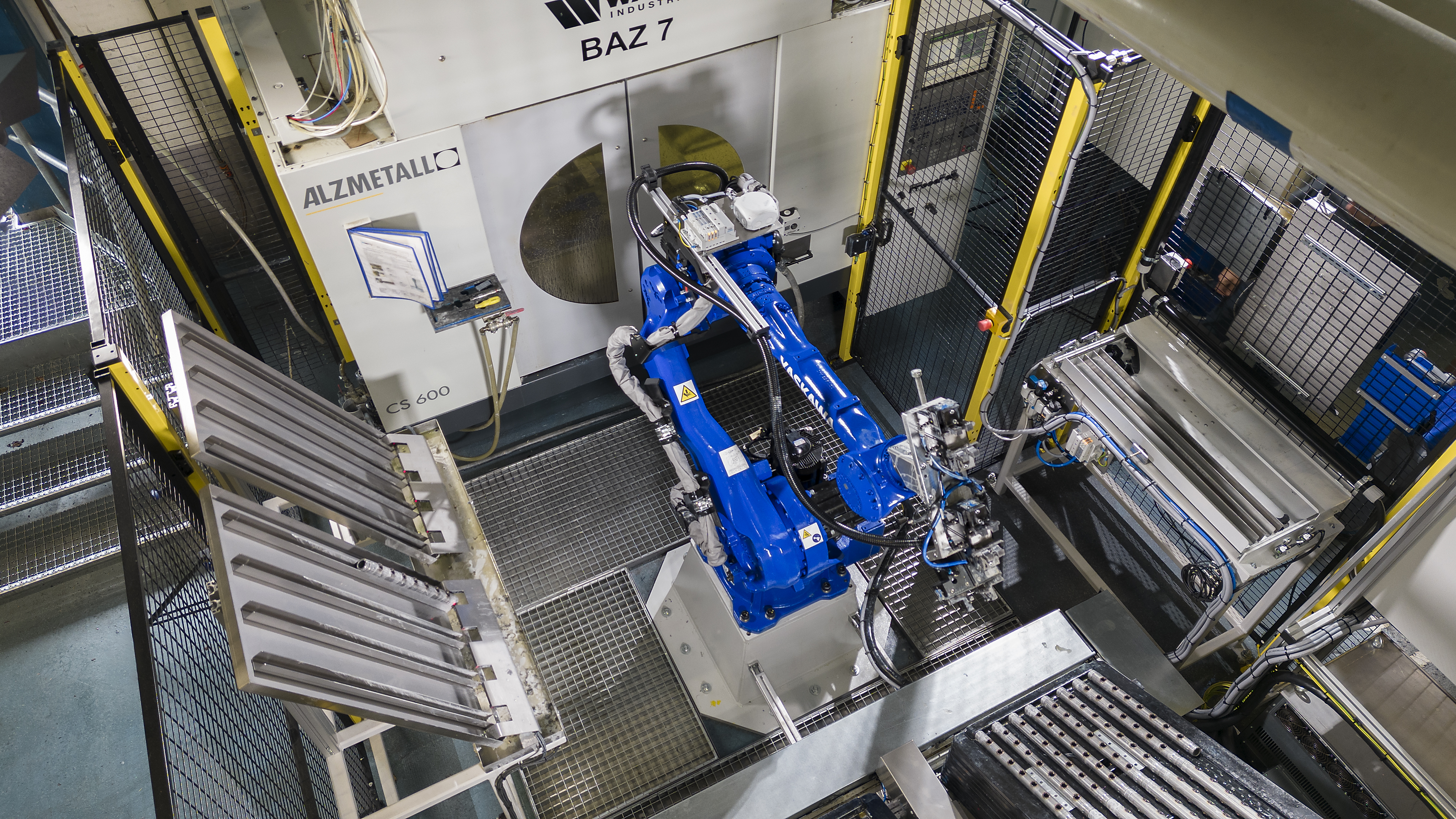 Job Catcher Machine Fully automated machining centres and parts cleaning. Combatting ...